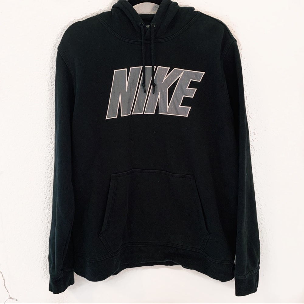 vintage nike spellout hoodie